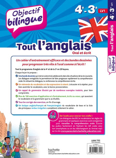 Objectif bilingue Tout l'anglais 4e et 3e
