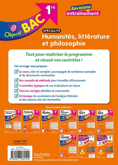 Objectif BAC 1re spécialité HLP BAC 2026