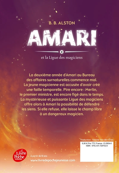 Amari et la ligue des magiciens - Tome 2