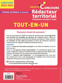 Objectif Concours Rédacteur territorial et rédacteur principal 2023