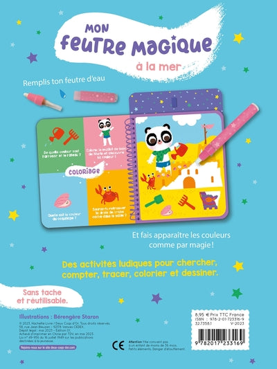 Mon feutre magique à la mer