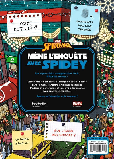 Mène l'enquête avec Spider-Man - Cherche et trouve et enquête