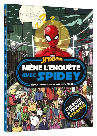 Mène l'enquête avec Spider-Man - Cherche et trouve et enquête