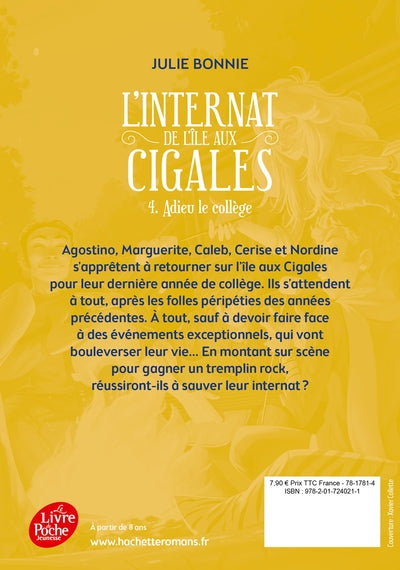 L'internat de l'ile aux cigales - Tome 4