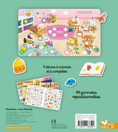 Gommettes et coloriages - La maternelle