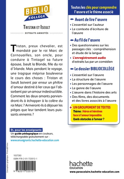 bibliocollège - tristan et iseult