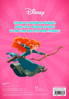 Mes coloriages avec stickers - Girl Power