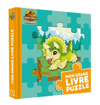 Jurassic World Explorers - Mon grand livre puzzle