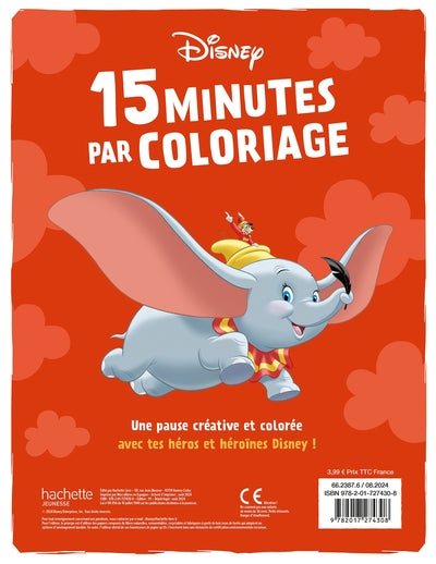 DISNEY - 15 minutes par coloriage (dès 3 ans)