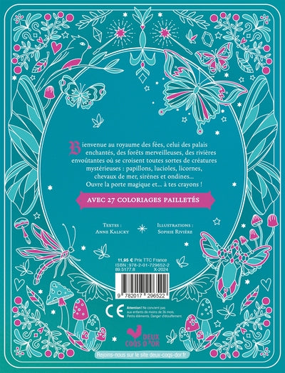 Le grimoire à colorier des fées