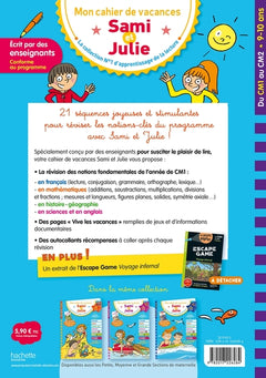 Sami et Julie - Du CM1 au CM2 - Cahier de vacances 2025