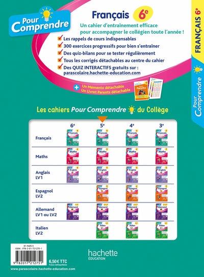 Pour comprendre français 6e
