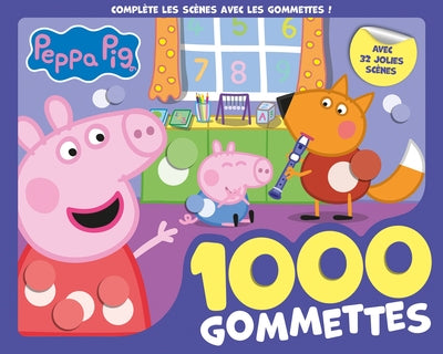 Peppa Pig - 1000 gommettes
