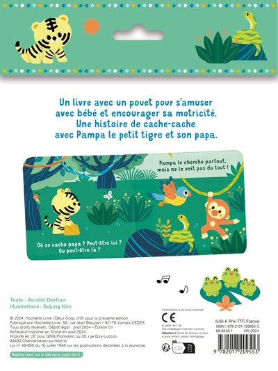 Mon livre bain - Avec papa  - Avec un pouet