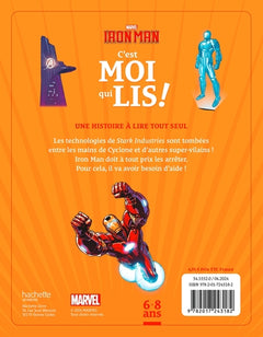 IRON MAN - C'est moi qui lis ! - Bataille contre Cyclone - MARVEL