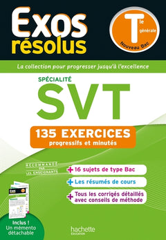 Exos résolus spécialité SVT Tle