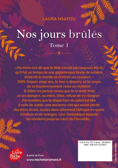 Nos jours brûlés - tome 1