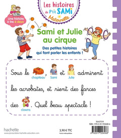 Les histoires de P'tit Sami Maternelle (3-5 ans) :  Sami et Julie au cirque