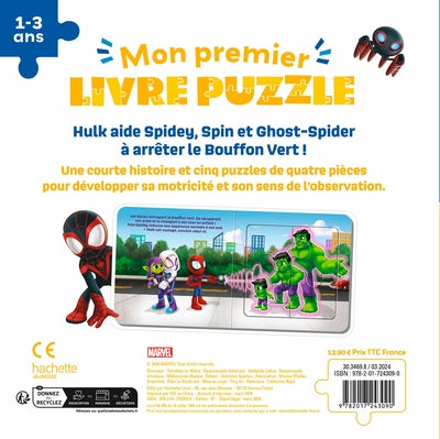 Spidey et ses amis extras - Mon premier livre puzzle