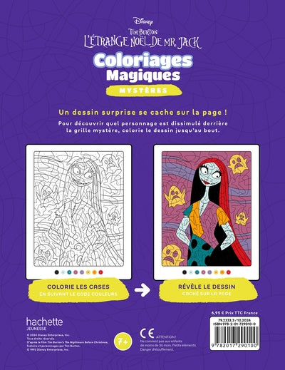 L'étrange Noël de Mr Jack - Coloriages magiques - Mystères