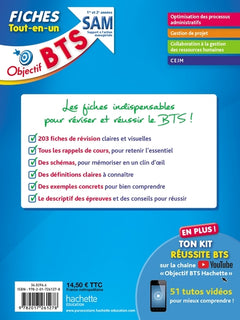 Objectif BTS SAM - Fiches Tout-en-un