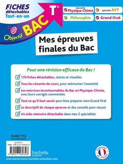 Objectif Bac Fiches Tout-en-un Tle Spé Physique-Chimie + Spé SVT + Philo + Grand Oral