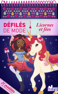 Licornes et fées - Bloc spirale