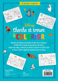 Cherche et Trouve à colorier - 25 mondes à explorer