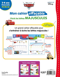 Mon cahier effaçable - J'écris les lettres majuscules