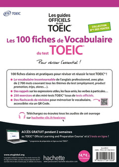 Les 100 fiches de vocabulaire du test TOEIC®