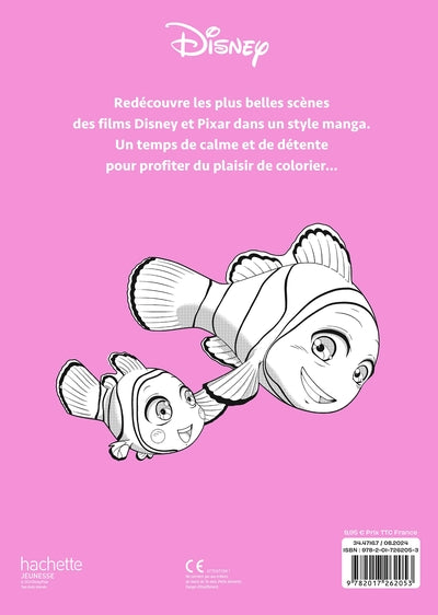 DISNEY TEENS - Atelier de coloriages - Manga