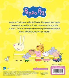 Peppa prend le pédibus