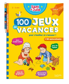 100 jeux de vacances - Sami et Julie - J'entre en Petite Section - Cahier de vacances 2025