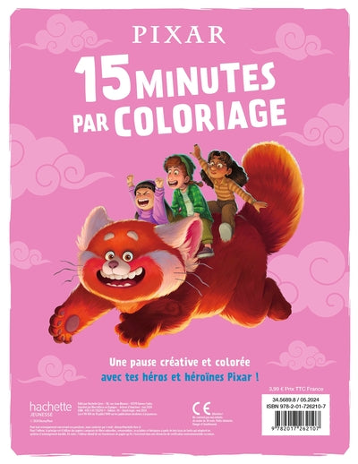 Disney Pixar - 15 minutes par coloriage
