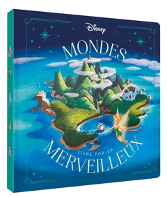 DISNEY - Mondes Merveilleux - Livre Pop-up