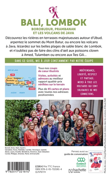 Guide du routard Bali, Lombok + Borobudur, Prabanan et les volcans de Java 2017/18