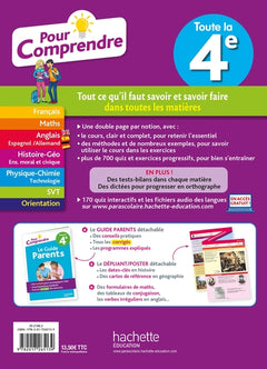 Pour comprendre toutes les matières 4e