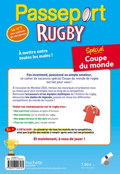 Passeport Adultes Rugby Spécial Coupe du monde - Cahier de vacances 2023