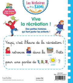 Les histoires de P'tit Sami Maternelle (3-5 ans) :  Vive la récréation !