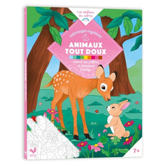 Coloriages mystères - animaux tout doux