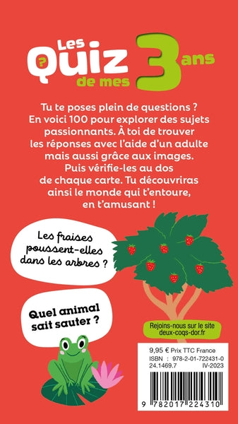 Les quiz de mes 3 ans