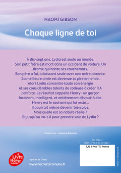 Chaque ligne de toi