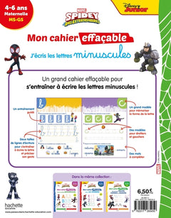 Mon cahier effaçable - J'écris les minuscules