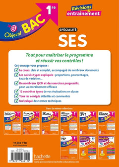 Objectif BAC 1re spécialité SES BAC 2026