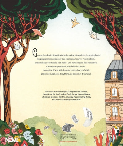 La Folle Journée de George Gershwin - livre-CD