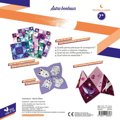Les ateliers de Marion Blanc - Cocottes en papier - Astro bonheur