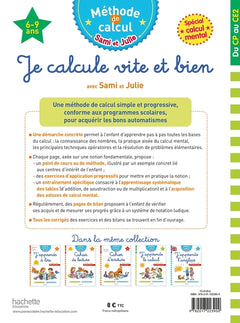 Sami et Julie Je calcule vite et bien