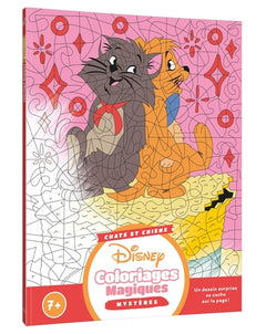 Mes coloriages magiques mystères - Spécial chiens et chats