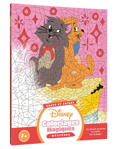Mes coloriages magiques mystères - Spécial chiens et chats