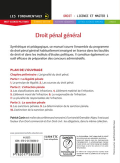 Les Fondamentaux - Droit pénal général 2026